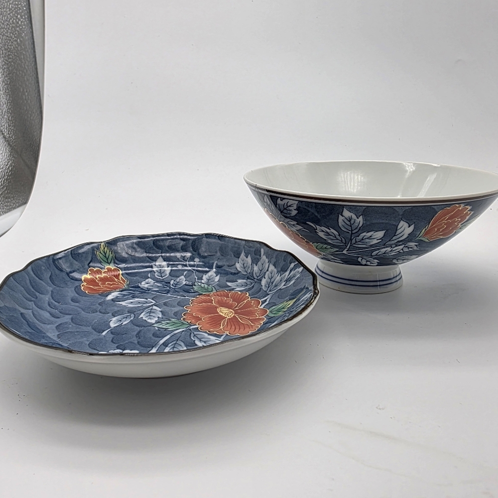 6 Arita Juzan Gama Porcelain Bowl Set